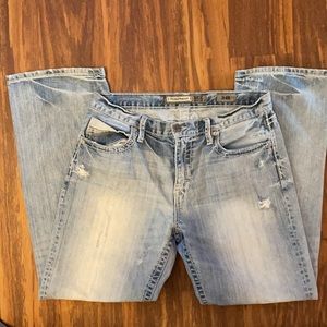 Men’s BKE Tyler jeans 34R distressed